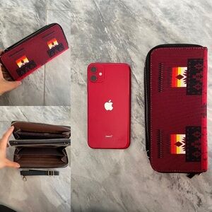 Wallet with shoulder strap